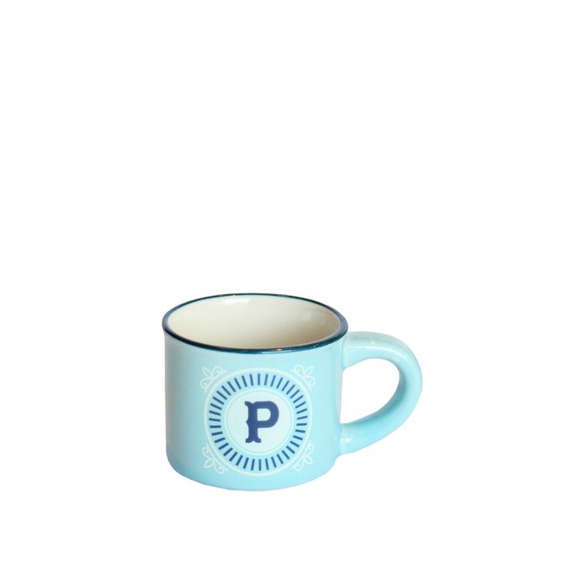 Chavena Expresso Letra P
