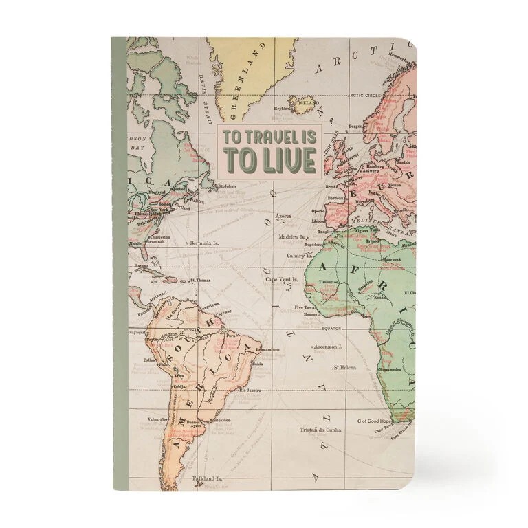 Caderno A5 Pautado Travel Legami