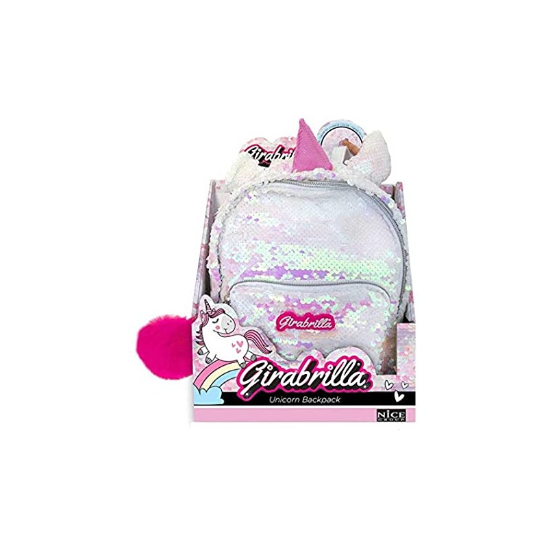 Girabrilha Mini Mochila Unicornio