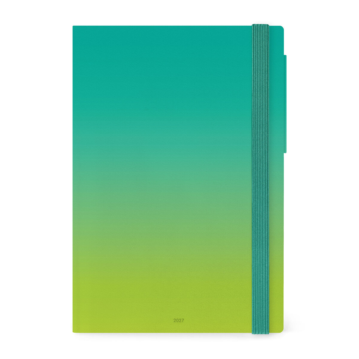 Agenda de 12 Meses Diaria Small 2027 - Shades of Green