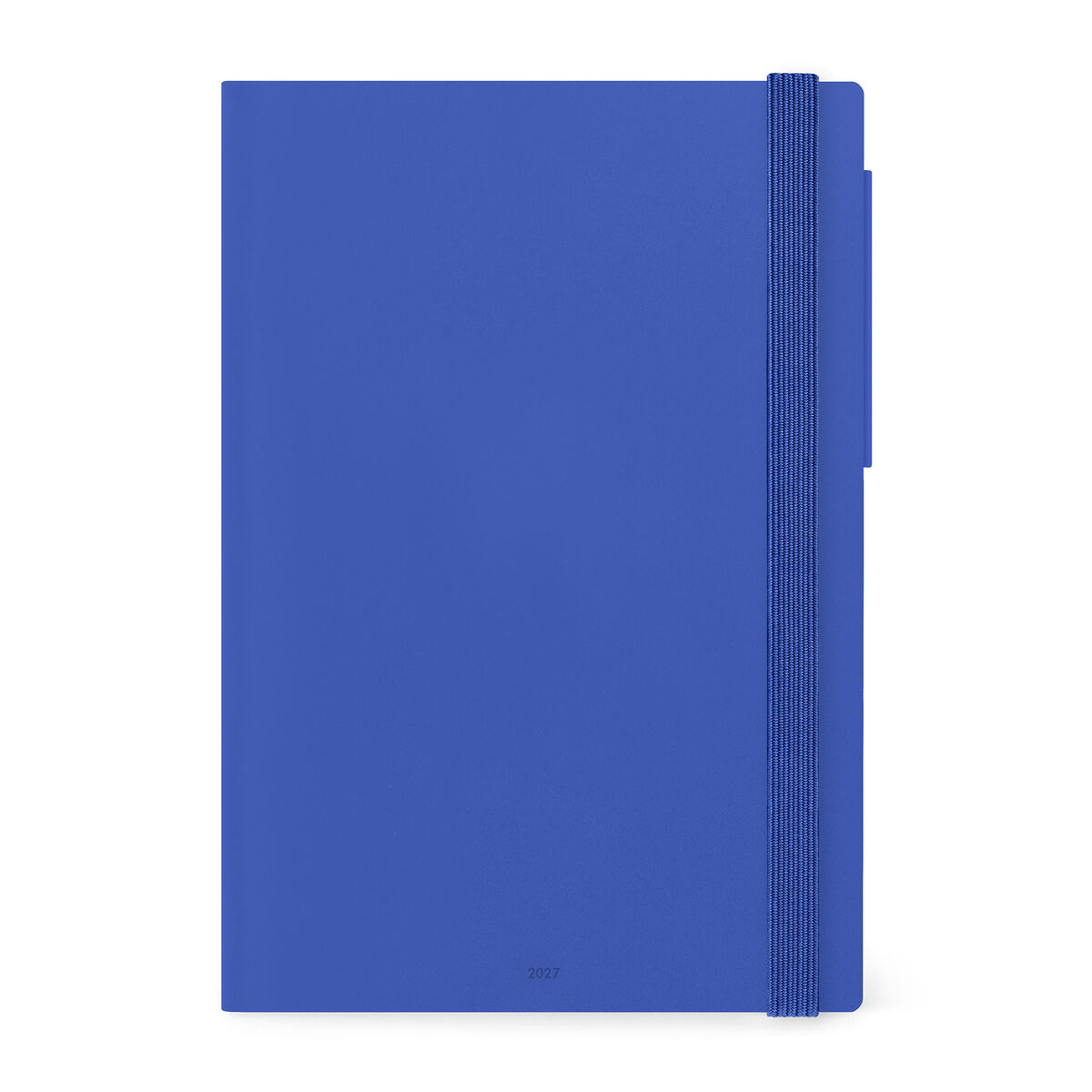 Agenda grande de 12 meses até 2027 - Azul eclético