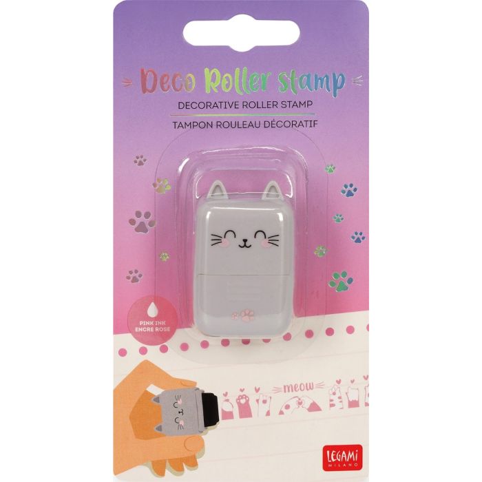 Carimbo Decorativo de Rolo Legami | Kitty