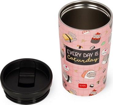 Copo Térmico Legami | Sushi Cat Legami  Perfeito para chá, café, sumo ou água