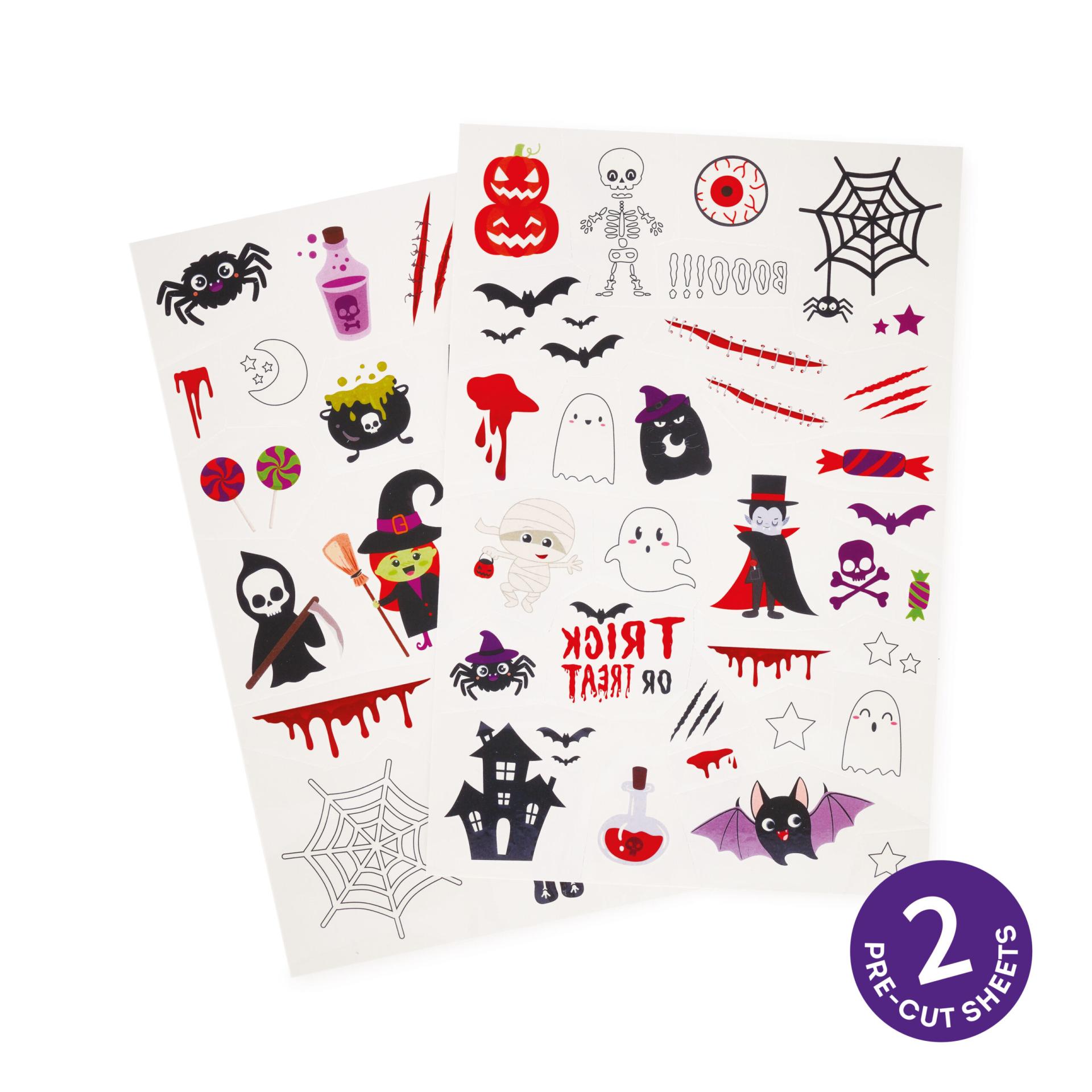 Tatuagens Temporárias Diversas Halloween: Legami