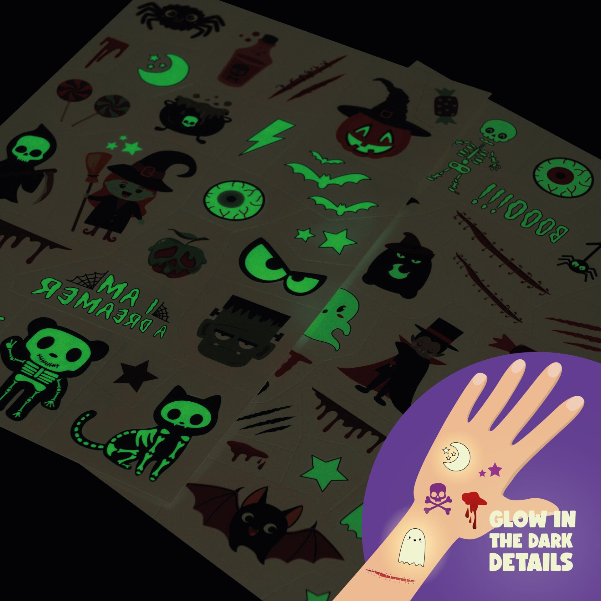 Tatuagens Temporárias Diversas Halloween: Legami