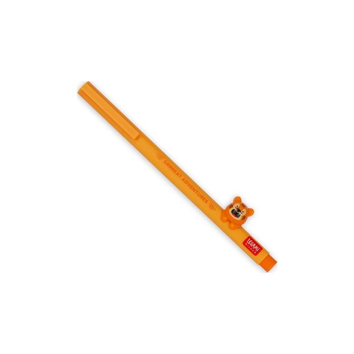 Caneta Gel Lovely Friends (laranja) Tigre