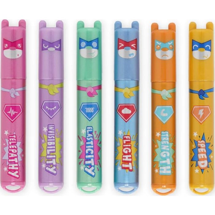 Conjunto de 6 Marcadores – Teddy’s Superpower