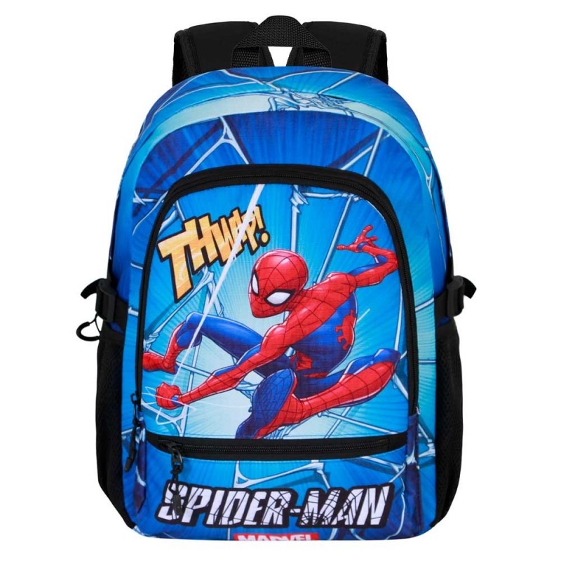 Mochila Marvel Spiderman Skills Fight 3.0 Preta
