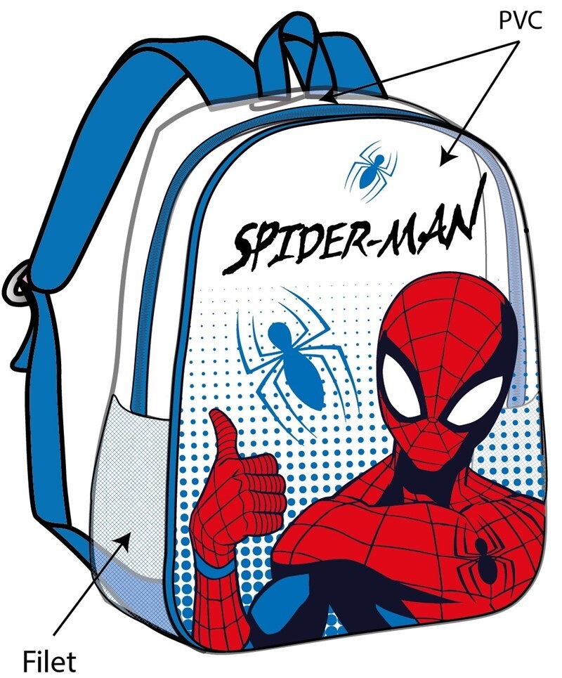 Mochila de Praia Anti Areia Homem Aranha de 31cm