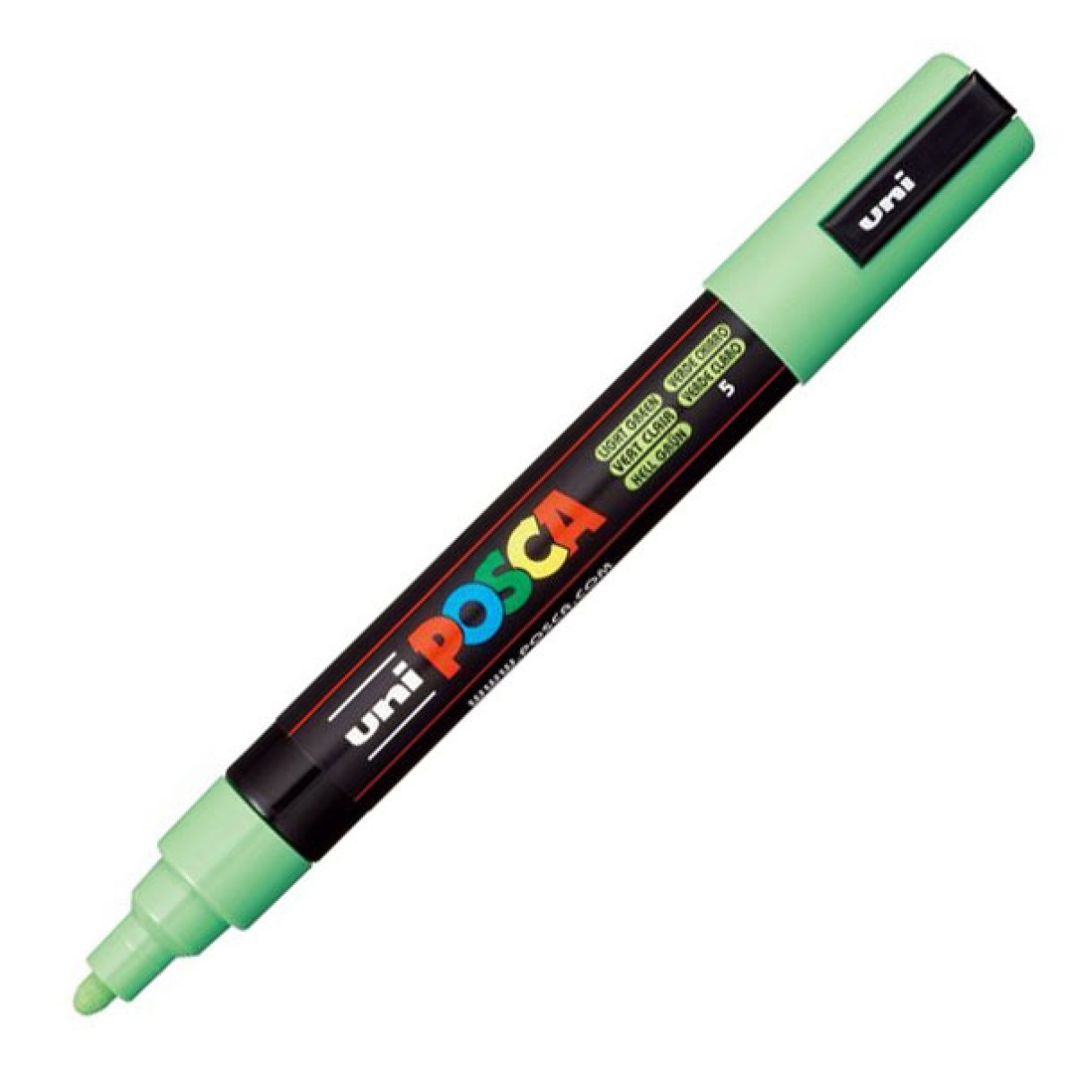 Marcador POSCA Pc-5m medio 1,8-2,5mm verde claro 5