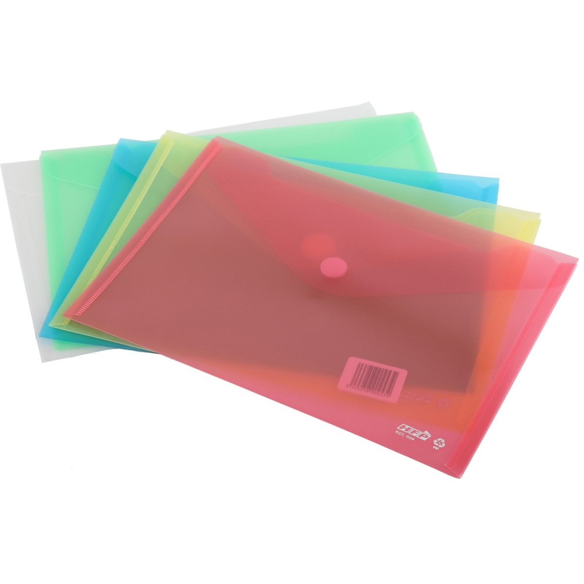 Bolsa para documentos fecho velcro A5 tipo envelope-HFP