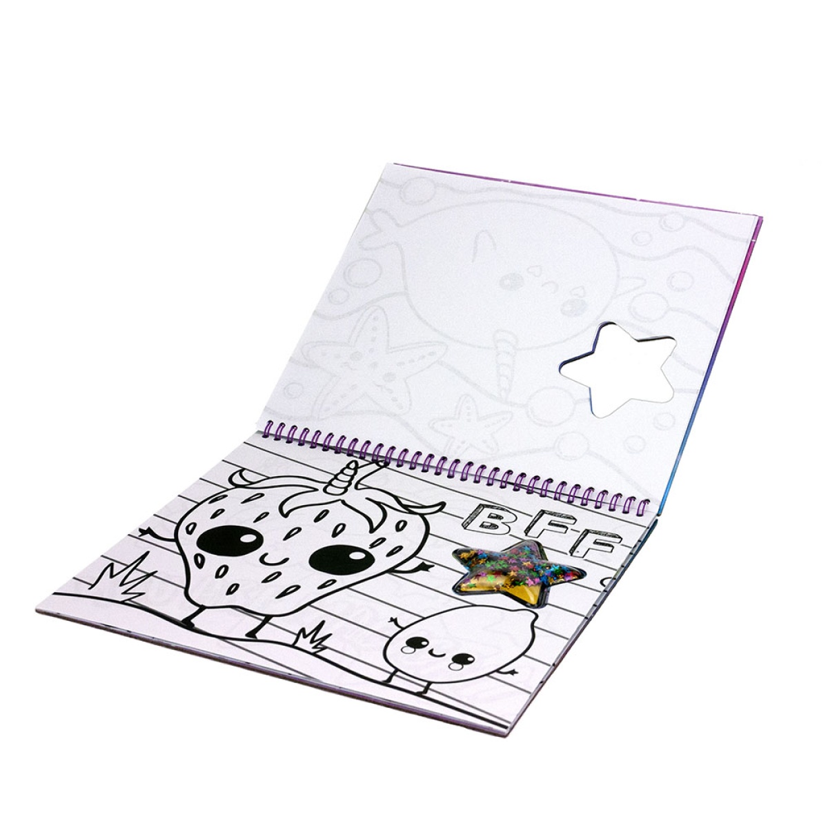 Livro de colorir NICE Magic Unicorn