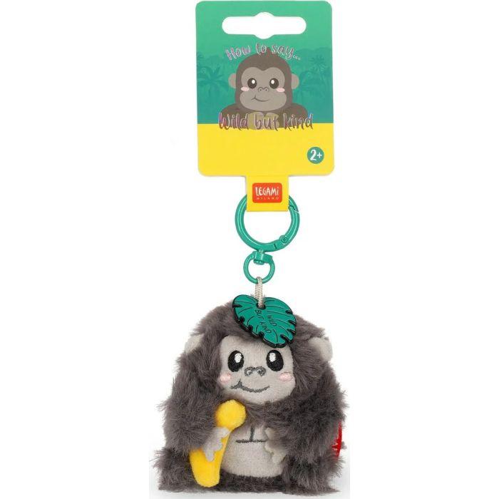 Porta-Chaves Peluche Super Soft Legami | Gorila