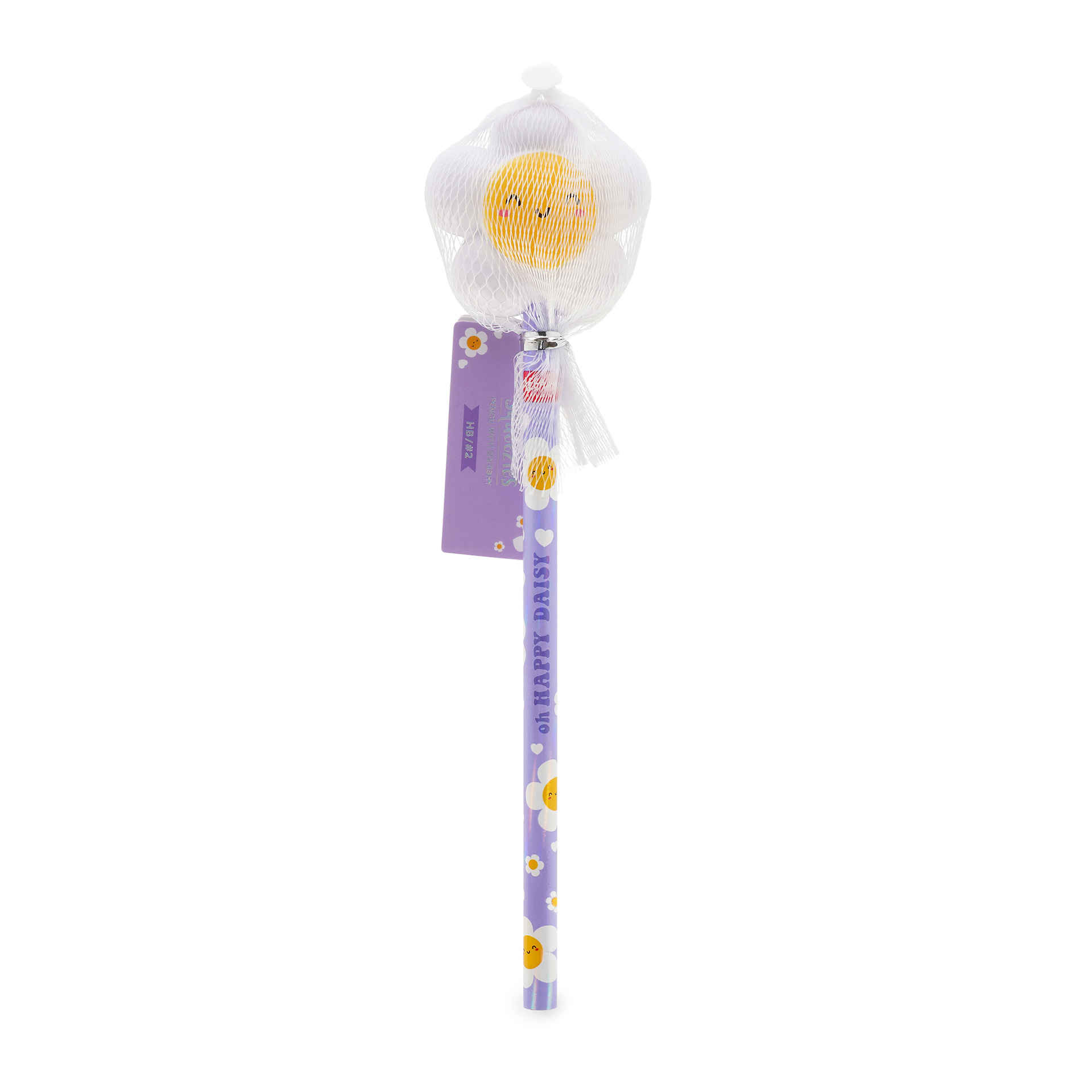 Lápis com Squishy Daisy Margarida: Legami