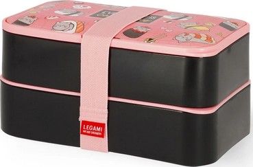 Lancheira / Caixa de lanche Gato Sushi 1200 ml Legami