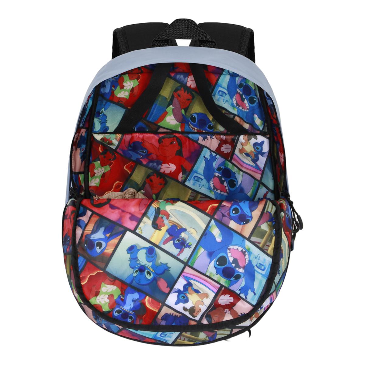 Mochila Karactermania Lilo & Stitch Azul 44cm